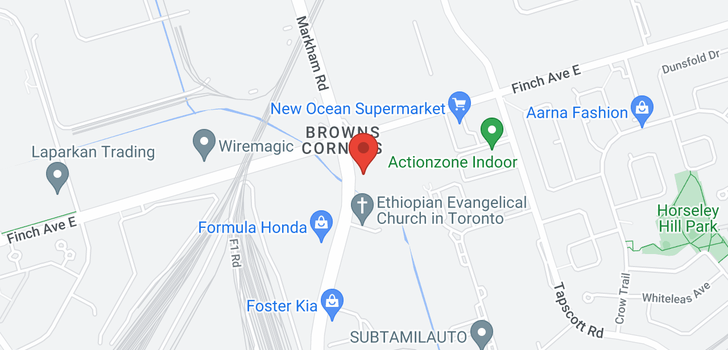 map of #8-9 -2305 MARKHAM RD